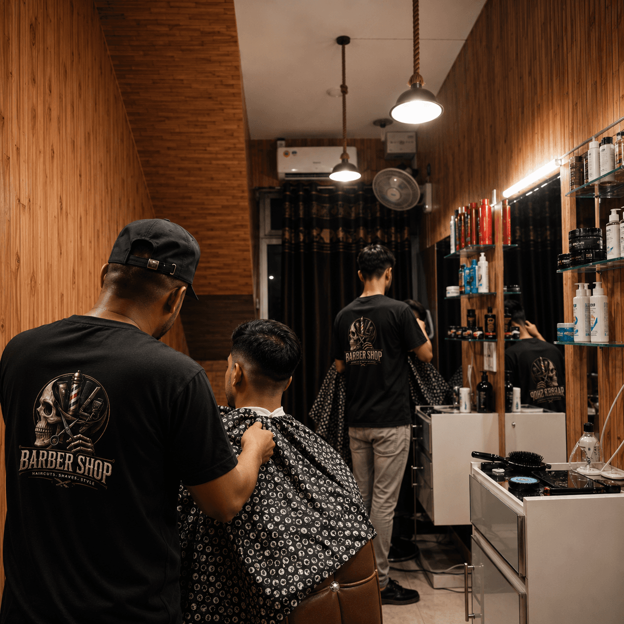 Barbershop Background